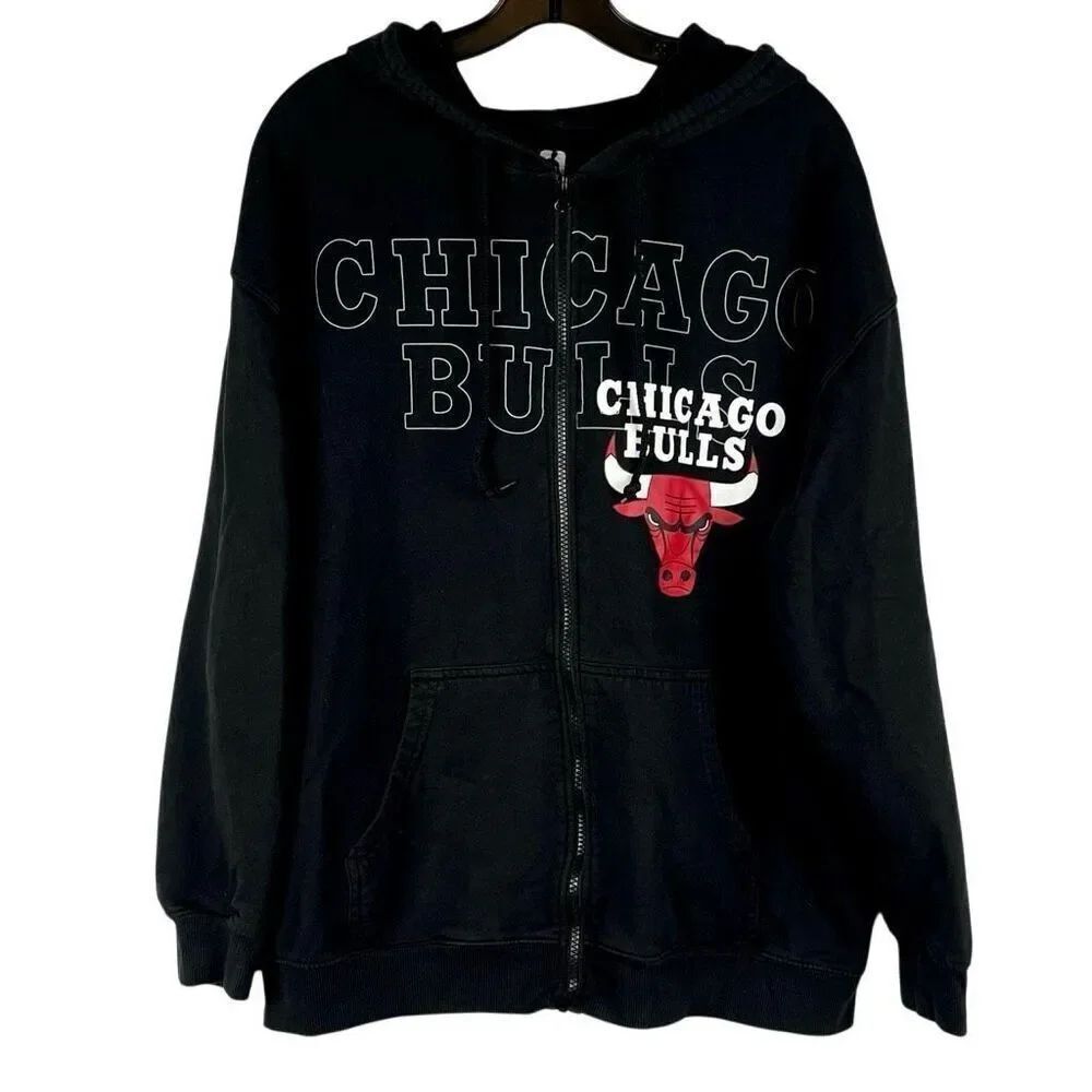 NBA Chicago Bulls Zip Up Hoodie XXL